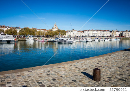 Old harbor and historical center, La Rochelle, France Old harbor and historical center, La Rochelle, France 85790931