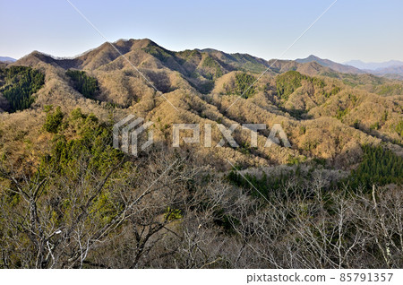 從道志地塊的鶴島御前剪刀岩看朝日地塊 85791357