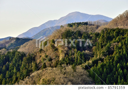 從同志三會鶴島御前看丹澤大室山 從同志三會鶴島御前看丹澤大室山 85791359