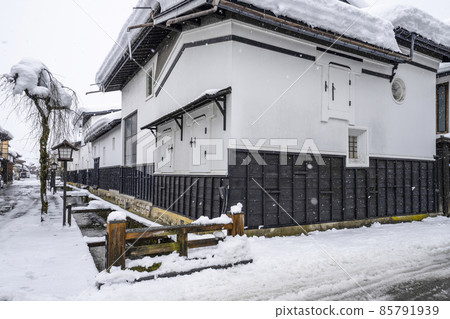 雪飛驒古川街景（岐阜縣） 85791939