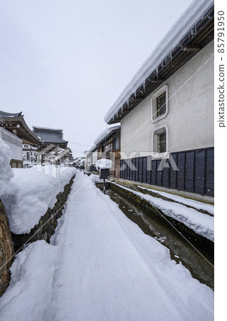 雪飛驒古川街景(岐阜縣) 雪飛驒古川街景(岐阜縣) 85791950
