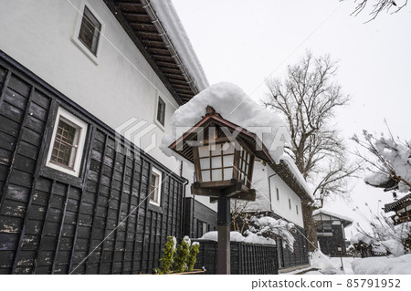 雪飛驒古川街景（岐阜縣） 85791952