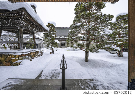 雪飛驒古川(岐阜縣)真修寺 雪飛驒古川(岐阜縣)真修寺 85792012