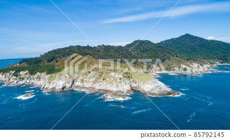 《Ishinomaki City, Miyagi Prefecture》 Kinkazan Lighthouse 85792145