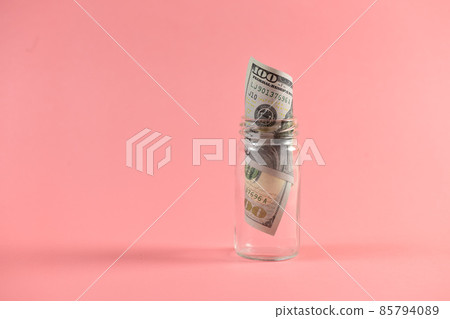 American dollar bill, saving concept 85794089