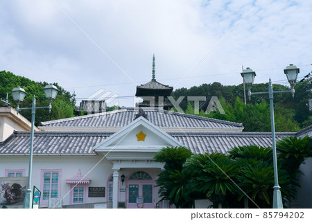 Ushimado Kaiyu Cultural Museum and Honrenji Temple, Setouchi City, Okayama Prefecture Ushimado Kaiyu Cultural Museum and Honrenji Temple, Setouchi City, Okayama Prefecture 85794202