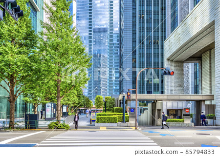 東京丸之內千代田區城市景觀 東京丸之內千代田區城市景觀 85794833