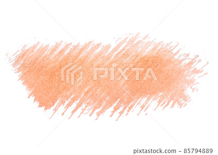 abstract acrylic watercolor paint brush stroke texture isolated on white background for logo and banner. design, creative, and illustration. 85794889