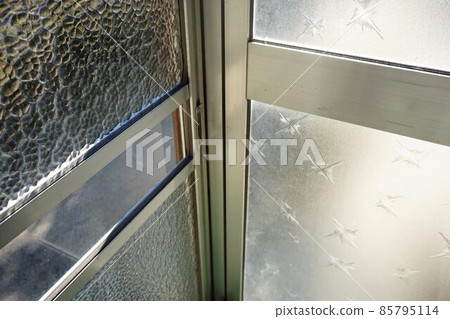 Old glass door Old glass door 85795114