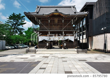 桑名總社(春日神社)羅文(瑞神門):三重縣桑名市 桑名總社(春日神社)羅文(瑞神門):三重縣桑名市 85795780