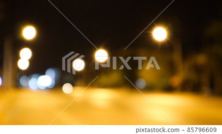 Blur background of street lights  85796609