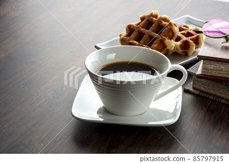 Coffee break in a room with a calm atmosphere 85797915