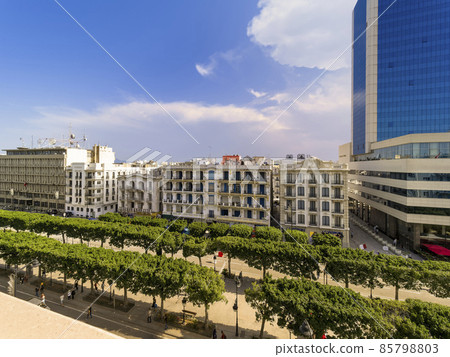 突尼斯,突尼斯 New Town Habib Bourguiba Street / 突尼斯,突尼斯 突尼斯,突尼斯 New Town Habib Bourguiba Street / 突尼斯,突尼斯 85798803