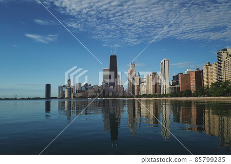 view of downtown Chicago 85799285