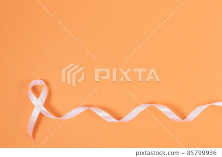 World Cancer Day concept with pink ribbon World Cancer Day concept with pink ribbon 85799936