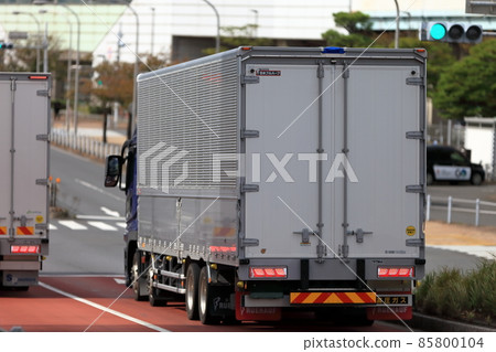 Logistics truck image Logistics truck image 85800104
