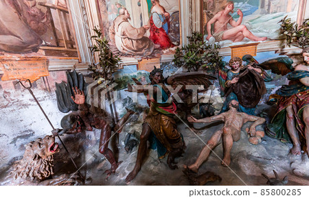Chapel of Sacro monte di Orta, Orta san Giulio, italy 85800285
