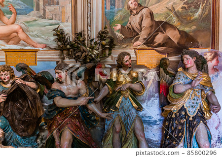 Chapel of Sacro monte di Orta, Orta san Giulio, italy 85800296