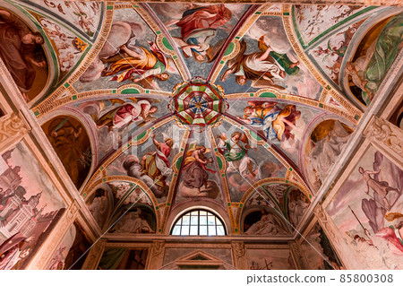 Chapel of Sacro monte di Orta, Orta san Giulio, italy Chapel of Sacro monte di Orta, Orta san Giulio, italy 85800308