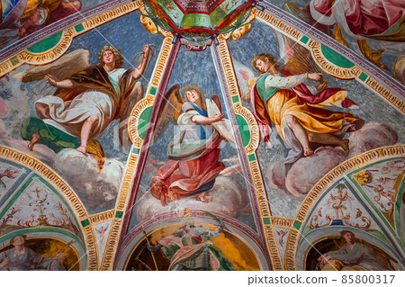 Chapel of Sacro monte di Orta, Orta san Giulio, italy 85800317