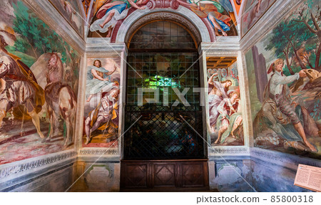 Chapel of Sacro monte di Orta, Orta san Giulio, italy 85800318