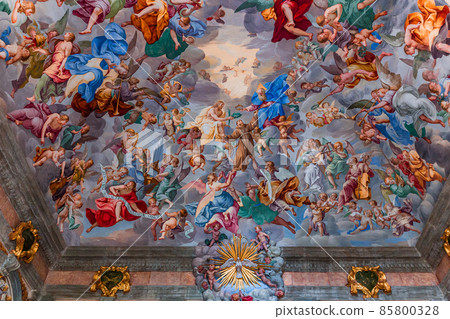 Chapel of Sacro monte di Orta, Orta san Giulio, italy Chapel of Sacro monte di Orta, Orta san Giulio, italy 85800328