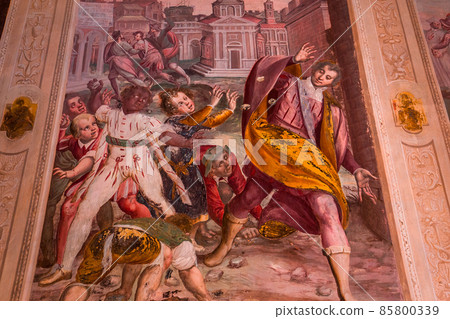 Chapel of Sacro monte di Orta, Orta san Giulio, italy Chapel of Sacro monte di Orta, Orta san Giulio, italy 85800339