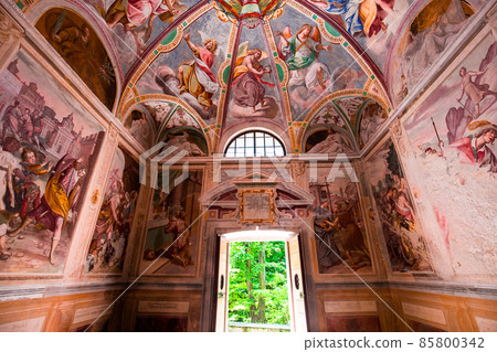Chapel of Sacro monte di Orta, Orta san Giulio, italy 85800342