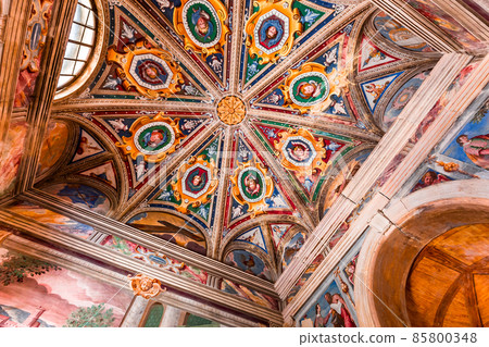 Chapel of Sacro monte di Orta, Orta san Giulio, italy 85800348