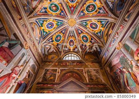 Chapel of Sacro monte di Orta, Orta san Giulio, italy Chapel of Sacro monte di Orta, Orta san Giulio, italy 85800349