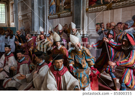 Chapel of Sacro monte di Orta, Orta san Giulio, italy 85800355