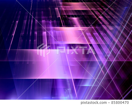 Simple tech background with perspective and light effects - 3d illustration Simple tech background with perspective and light effects - 3d illustration 85800470