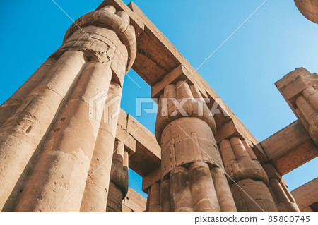 Ruins of the Egyptian Karnak Temple, the largest open-air museum in Luxor Ruins of the Egyptian Karnak Temple, the largest open-air museum in Luxor 85800745