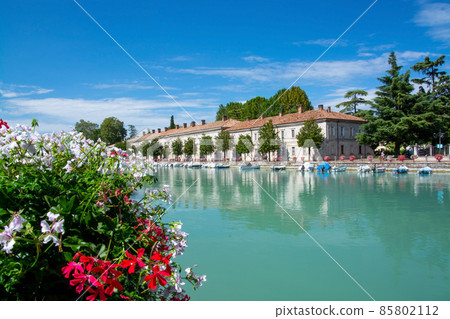 Harbour, Peschiera del Garda, Venetia, Italy 85802112