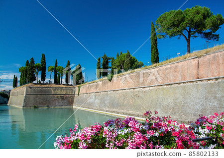Fortress Wall, Peschiera del Garda, Venetia, Italy 85802133