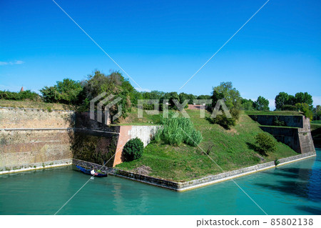 Fortress Wall, Peschiera del Garda, Venetia, Italy 85802138