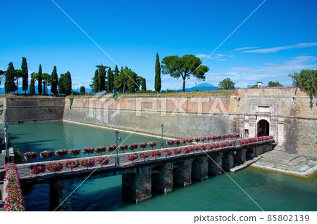 Fortress Wall, Peschiera del Garda, Venetia, Italy 85802139