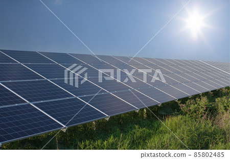 Solar panel cell and clean Alternative power energy concept. Solar panel cell and clean Alternative power energy concept. 85802485