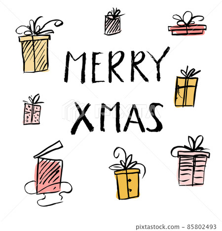 Merry Christmas concept. 85802493