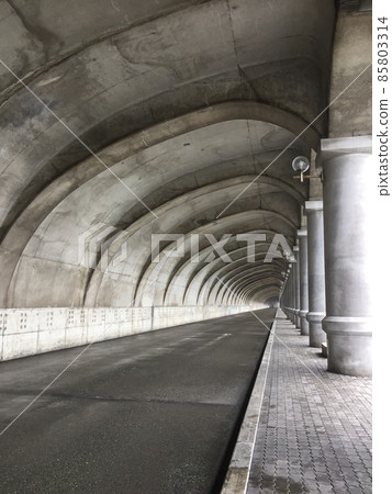 拱門很漂亮!稚內港北防波堤圓頂 拱門很漂亮!稚內港北防波堤圓頂 85803314