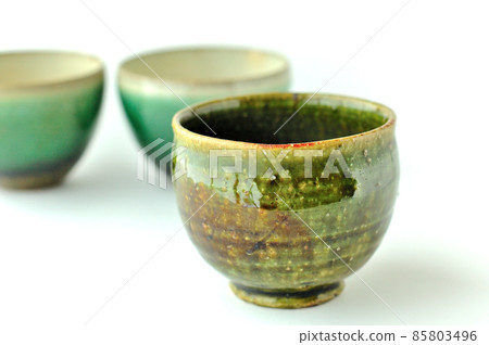 Oribe ware pumping hot water 85803496