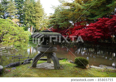 Autumn Japanese Garden Autumn Japanese Garden 85803755