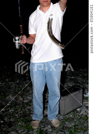 Eel fishing 85804181