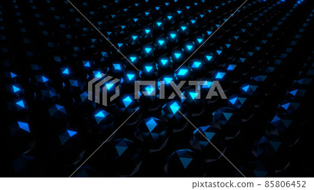 VJ Polyhedron Dark Reflection Black Blue [There is another Ver] 85806452