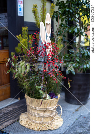 Hida Takayama New Year's decoration 85807534