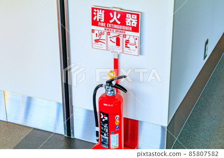 [圖片素材]滅火器 85807582