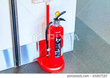 [Image material] Fire extinguisher 85807587