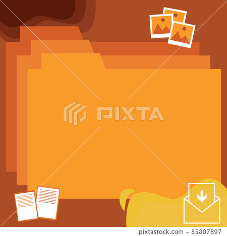 Desktop Folders Inside Web Browser Showing Recent Technology. Laptop Screen Presenting Modern Automation. Desktop Folders Inside Web Browser Showing Recent Technology. Laptop Screen Presenting Modern Automation. 85807897