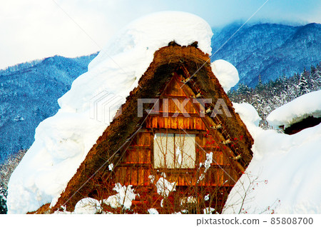 冬季白川鄉雪景 85808700