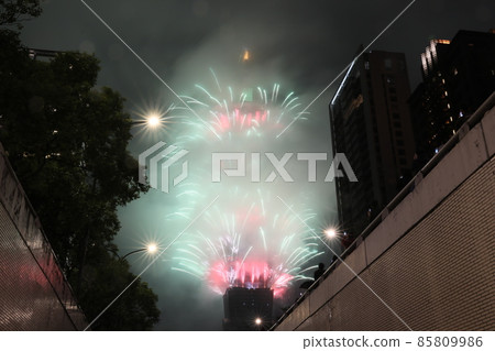 New Year's fireworks New Year's fireworks 85809986